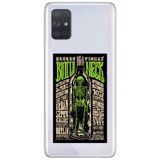 WANNA PROTECT Samsung A71 ile Uyumlu Şişe Desenli Şeffaf Silikon Telefon Kılıfı bottleneck_180