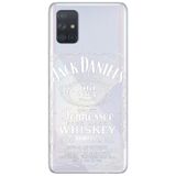 WANNA PROTECT Samsung A71 ile Uyumlu Whiskey Desenli Şeffaf Silikon Telefon Kılıfı whiskey_180