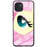 WANNA PROTECT Samsung Galaxy A02S ile Uyumlu Kamera Korumalı Fluttershy Desenli Glossy Telefon Kılıfı glossy_115