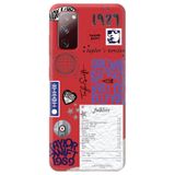WANNA PROTECT Samsung Galaxy A02S ile Uyumlu Kırmızı Taylor Swift Sticker Desenli İç Kadife Silikon Telefon Kılıfı taylor_220