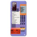 WANNA PROTECT Samsung Galaxy A02S ile Uyumlu Lila Premium İçi Kadife İmpala Desenli Silikon Telefon Kılıfı impala_220