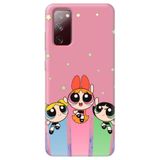 WANNA PROTECT Samsung Galaxy A02S ile Uyumlu Pembe Puff Girl Power Desenli İçi Kadife Silikon Telefon Kılıfı puffgirlpower_220