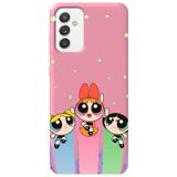 WANNA PROTECT Samsung Galaxy A54 ile Uyumlu Pembe, Puff Girl Power Desenli, İçi Kadife Silikon Telefon Kılıfı puffgirlpower_237