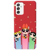 WANNA PROTECT Samsung Galaxy A55 ile Uyumlu Kırmızı, İçi Kadife, Puff Girl Power Desenli Silikon Telefon Kılıfı puffgirlpower_249