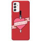 WANNA PROTECT Samsung Galaxy A55 ile Uyumlu Kırmızı, İçi Kadife, Unutma Girl Power Desenli Silikon Telefon Kılıfı unutmagirlpower_249