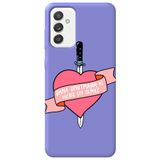 WANNA PROTECT Samsung Galaxy A55 ile Uyumlu Lila, İçi Kadife, Unutma Girl Power Desenli Silikon Telefon Kılıfı unutmagirlpower_249