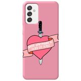 WANNA PROTECT Samsung Galaxy A55 ile Uyumlu Pembe, İçi Kadife, Unutma Girl Power Desenli Silikon Telefon Kılıfı unutmagirlpower_249