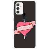 WANNA PROTECT Samsung Galaxy A55 ile Uyumlu Siyah, İçi Kadife, Unutma Girl Power Desenli Silikon Telefon Kılıfı unutmagirlpower_249