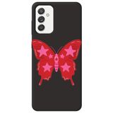 WANNA PROTECT Samsung Galaxy A55 ile Uyumlu Siyah, Kelebek Girl Power Desenli, İçi Kadife Silikon Telefon Kılıfı kelebekgirlpower_249