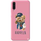 WANNA PROTECT Samsung Galaxy A70 ile Uyumlu Pembe Renkli, Ayıcık Desenli, Premium Silikon Telefon Kılıfı ayicik4_191
