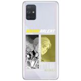 WANNA PROTECT Samsung Galaxy A71 ile Uyumlu Attack On Titan Desenli Şeffaf Silikon Telefon Kılıfı attackontitan7_180