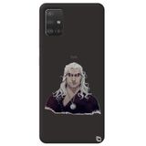 WANNA PROTECT Samsung Galaxy A71 ile Uyumlu The Witcher Desenli Premium Silikon Telefon Kılıfı, Siyah, İç Kadifeli thewitcher6_180
