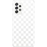 WANNA PROTECT Samsung Galaxy A72 ile Uyumlu Dama Desenli Şeffaf Silikon Telefon Kılıfı dama_182