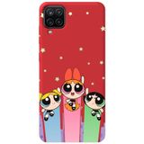 WANNA PROTECT Samsung M12 ile Uyumlu Kırmızı, İçi Kadife, Puff Girl Power Desenli Silikon Telefon Kılıfı puffgirlpower_206