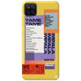 WANNA PROTECT Samsung M12 ile Uyumlu Sarı Premium İçi Kadife İmpala Desenli Silikon Telefon Kılıfı impala_206