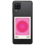 WANNA PROTECT Samsung M12 ile Uyumlu Şeffaf Luck 777 Desenli Silikon Telefon Kılıfı lansmankilif_206