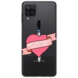 WANNA PROTECT Samsung M12 ile Uyumlu Şeffaf Unutma Girl Power Desenli Silikon Telefon Kılıfı unutmagirlpower_206