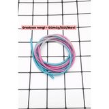 WANNA PROTECT Şarj Kablosu Koruyucu, Spiral Kablo Sarma Örgü Kılıfı, Vaporwave TYCJO6Z6JN169860755003661