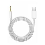 WANNA PROTECT Type-c to Aux Kablo 1 Mt Kulaklık Çevirici Xiaomi Samsung Oppo Iphone Araç Müzik Ses Dönüştürücü