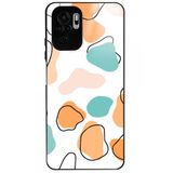 WANNA PROTECT Xiaomi Redmi Note 10s ile Uyumlu Dama Premium Desenli Glossy Telefon Kılıfı, Karışık Renk renklidamaglossy_191