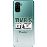 WANNA PROTECT Xiaomi Redmi Note 10s ile Uyumlu Money Desenli Şeffaf Silikon Kılıf money_189