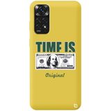 WANNA PROTECT Xiaomi Redmi Note 11s ile Uyumlu Sarı Premium İçi Kadife Money Desenli Silikon Telefon Kılıfı money_228