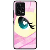 WANNA PROTECT Xiaomi Redmi Note 12 Pro 5G ile Uyumlu Kamera Korumalı Fluttershy Desenli Glossy Telefon Kılıfı glossy_127