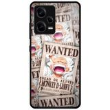 WANNA PROTECT Xiaomi Redmi Note 12 Pro 5G ile Uyumlu, Kamera Korumalı, One Piece Desenli, Glossy, Premium Silikon Telefon Kılıfı