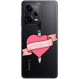 WANNA PROTECT Xiaomi Redmi Note 12 Pro 5G ile Uyumlu, Şeffaf, Unutma Girl Power Desenli Silikon Telefon Kılıfı unutmagirlpower_233