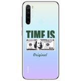WANNA PROTECT Xiaomi Redmi Note 8 ile Uyumlu Money Desenli Şeffaf Silikon Kılıf money_183
