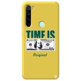 WANNA PROTECT Xiaomi Redmi Note 8 ile Uyumlu Sarı Premium Silikon Telefon Kılıfı, Money Desenli, İçi Kadife money_183