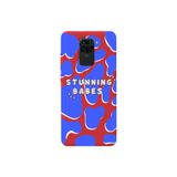 WANNA PROTECT Xiaomi Redmi Note 9 ile Uyumlu Stunning Babes Desenli Silikon Telefon Kılıfı, Kırmızı, İçi Kadife