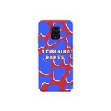 WANNA PROTECT Xiaomi Redmi Note 9 Pro ile Uyumlu Stunning Babes Desenli Silikon Telefon Kılıfı, Kırmızı, İçi Kadife
