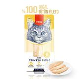 Wanpy %100 Doğal Bütün Tavuk Fileto Kedi Ödül Maması 25 Gr