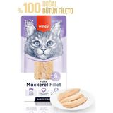 Wanpy %100 Doğal Bütün Uskumru Fileto Kedi Ödül Maması 25 Gr