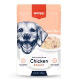 Wanpy 100 gr 12 Adet Pouch Tavuklu Yaş Köpek Maması
