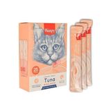 Wanpy 14 gr X 25 Li Ton Balıklı Somonlu Likit Sıvı Kedi Ödülü Yüksek Proteinli Lezzet