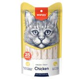 Wanpy 25x14 gr Tavuklu Sıvı Krema Kedi Ödülü