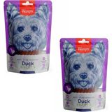 Wanpy 2x100 gr Oven Roasted Gerçek Ördek Fileto Yumuşak Köpek Ödülü