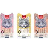 Wanpy 3 Çeşit Karma 3x14 gr Kedi Ödül Maması