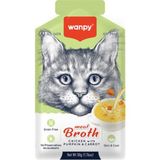 Wanpy 50 gr Balkabağı Tavuk Havuçlu Etli Kedi Çorbası