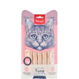 Wanpy 5X 14 gr RA-050 Ton Balığı ve Karides Sıvı Ödül Likit Kedi Ödülü Kolay Sindirilebilir