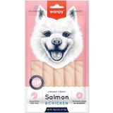 Wanpy 5x14 gr Somonlu Tavuklu Krema Köpek Ödülü