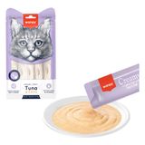 Wanpy 5x14 gr Ton-Yengeç Krema Ödül Lezzetli ve Sağlıklı Kedi Atıştırmalığı