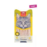 Wanpy 6 Adet - Tavuklu Sıvı Kedi Ödülü 5X14 Gr