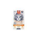 Wanpy Bone Support Sığır Eti&Tavuk 12'li-F.Krema Ödül 5X14Gr Kedi Maması