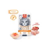 Wanpy Bone Support Sığır Eti&Tavuk Krema 5X14 Gr Kedi Ödül Maması Skt:02/2027