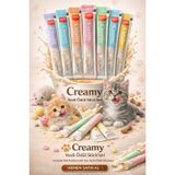 Wanpy Creamy Cat Treat Karışık Krema Sıvı Kedi Ödül Maması 14 gr X 7 Adet