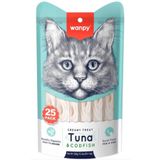 Wanpy Creamy Ton Ve Morina Balıklı Krema Kedi Ödülü 25 X 14 gr (STT:04/2026)
