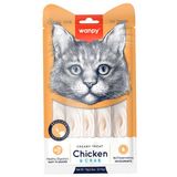 Wanpy Creamy Treat Tavuk Etli ve Yengeçli 5x14 gr Likit Creamy Kedi Ödülü